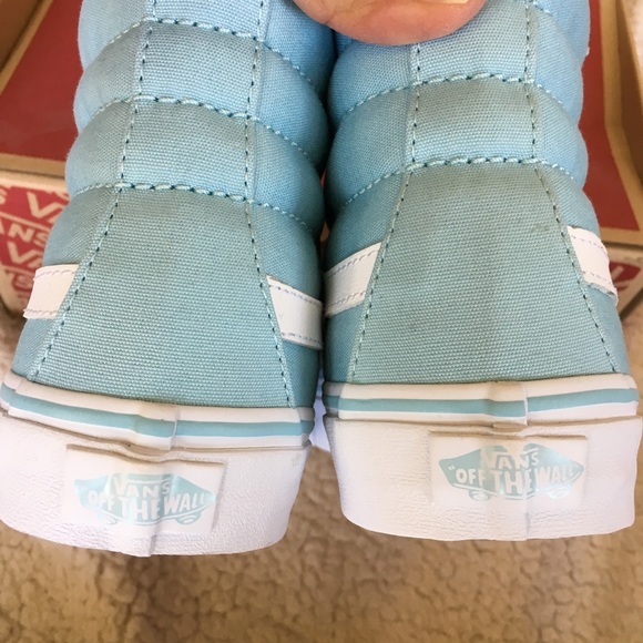 NWT Vans Sk8-Hi Slim Canvas Sneakers, W 9.5, M 8 - Picture 3 of 7